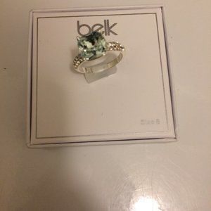 light blue women ring size 8